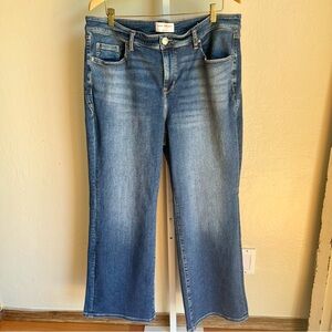 Lane Bryant Women’s High-Rise Relaxed Wide Boot Cut Jeans Size 18